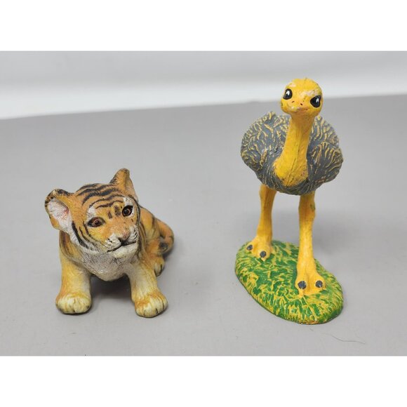 Vintage Wild Animal Figurines 9 Collectible Toys Plastic Safari Zoo Models‎ - Picture 7 of 12